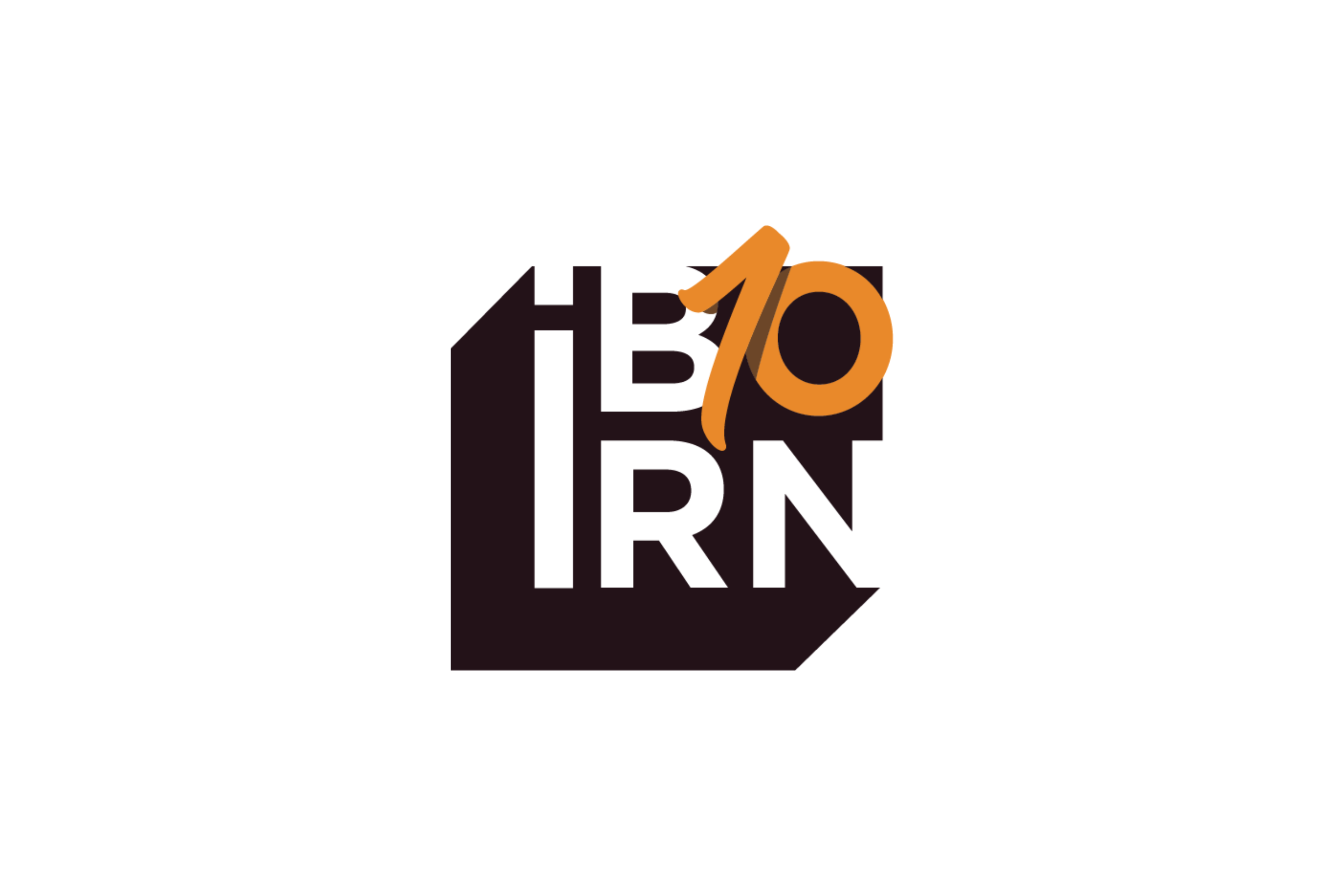Special edition IBORN logo for the 10th founding anniversary.
