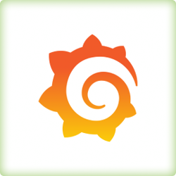 Grafana logo.