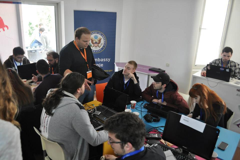 IBORN team at the International Space App Challenge 2014
