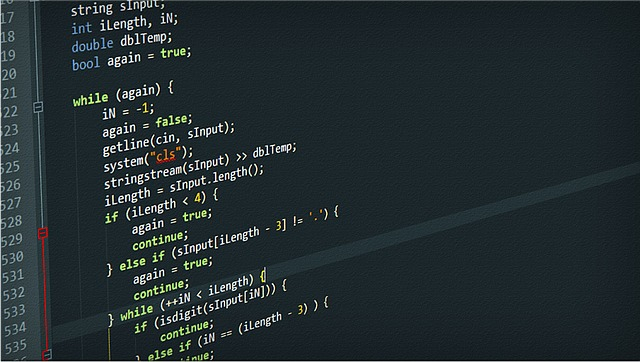 Legacy C++ code snippet representing outdated architecture showing the technical debt companies face when deciding whether to rebuild or refactor.