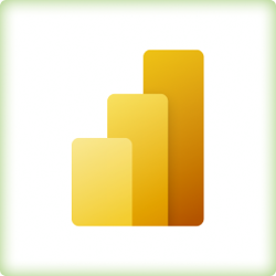 PowerBI logo.