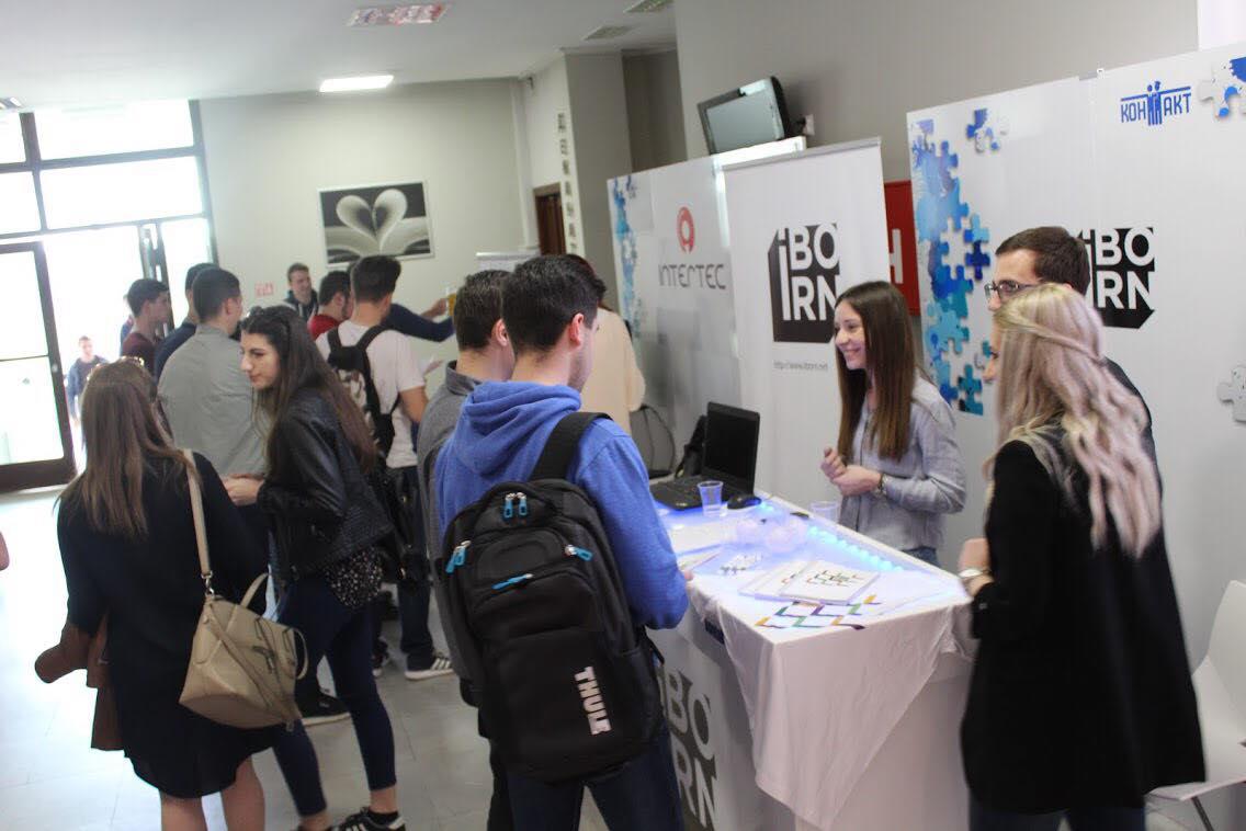 IBORN at the job fair Kontakt in 2018.