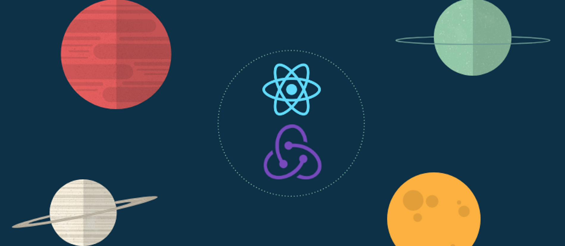 Illustration of the synergy between react and redux.