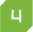 Number four in a light green square.
