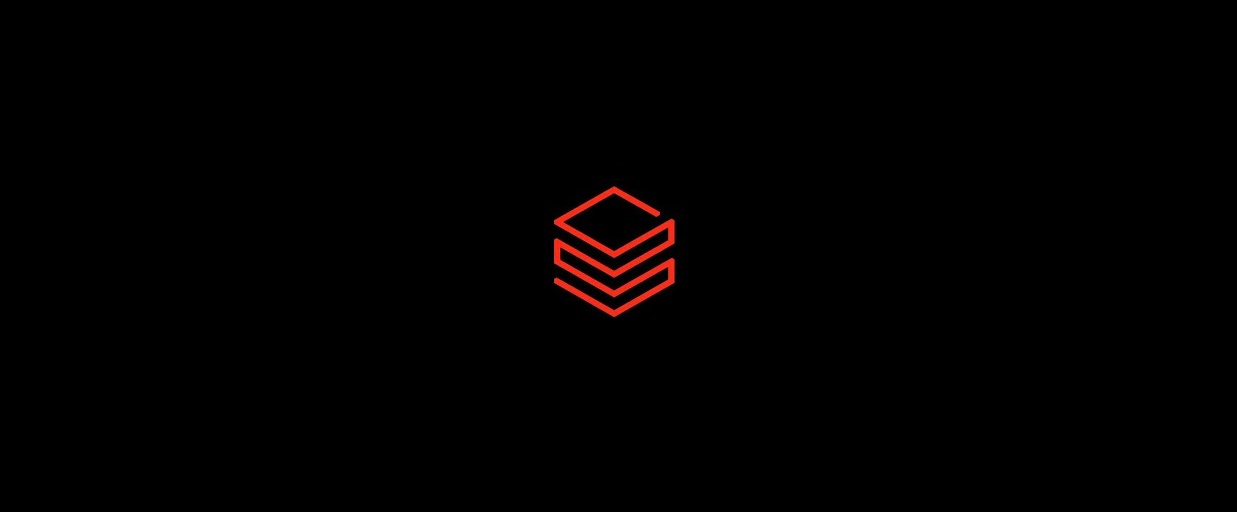 The Databricks logo centered.